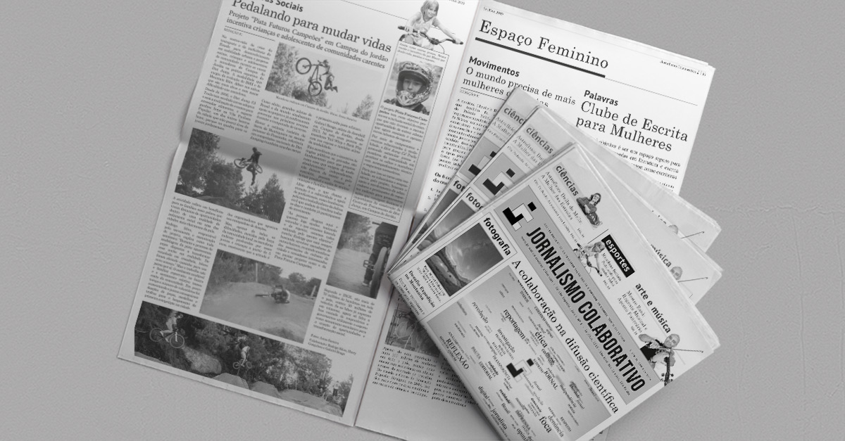 Jornal Impresso Jornalismo Colaborativo
